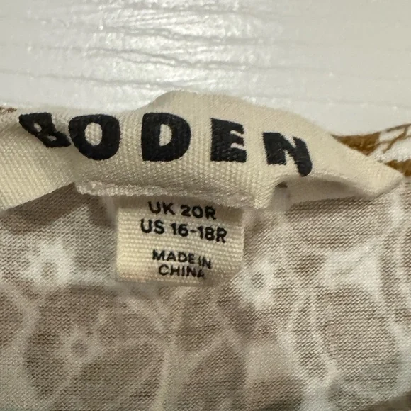 Boden Thea Sleeveless Midi Dress - Picture 8 of 9